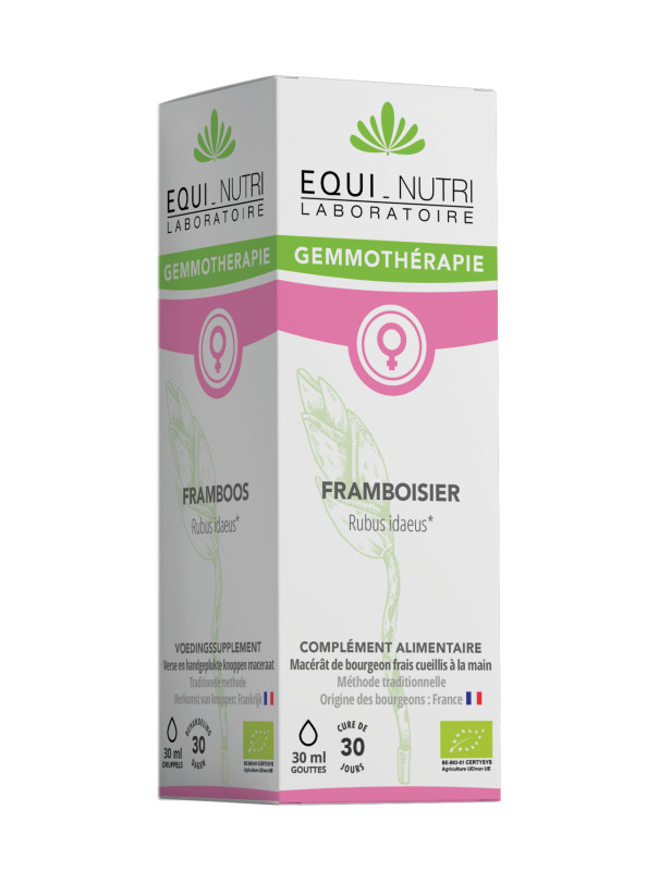 Bourgeons BIO - Framboisier - 30 ml - EQUI-NUTRI