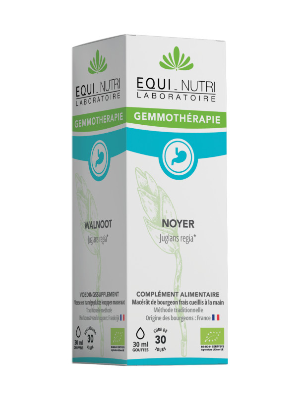 Bourgeons BIO - Noyer - 30 ml - EQUI-NUTRI