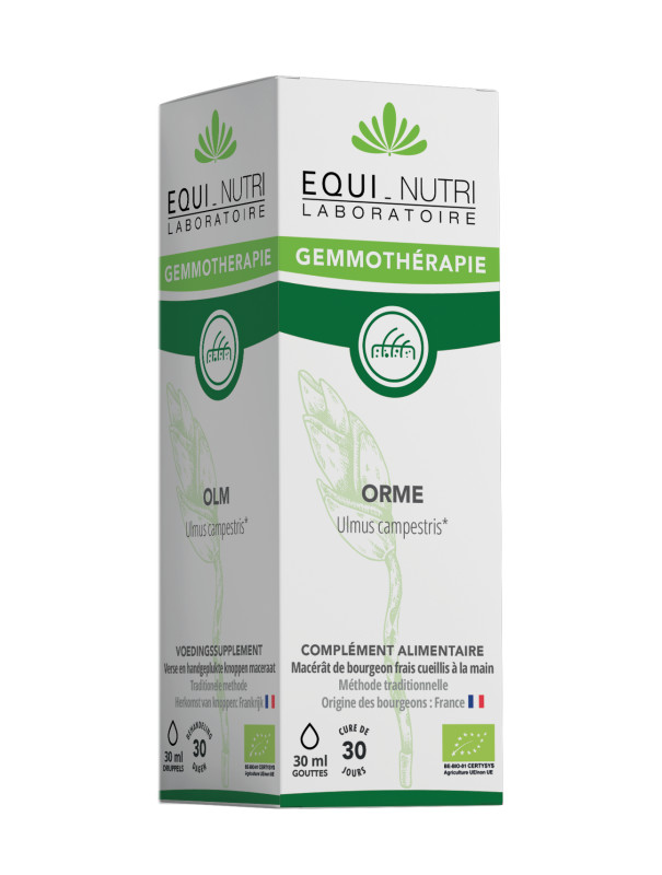 Bourgeons BIO - Orme - 30 ml - EQUI-NUTRI