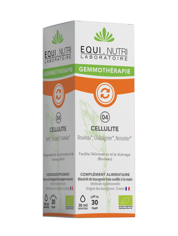 Bourgeons BIO - N°04 cellulite - 30 ml - EQUI-NUTRI
