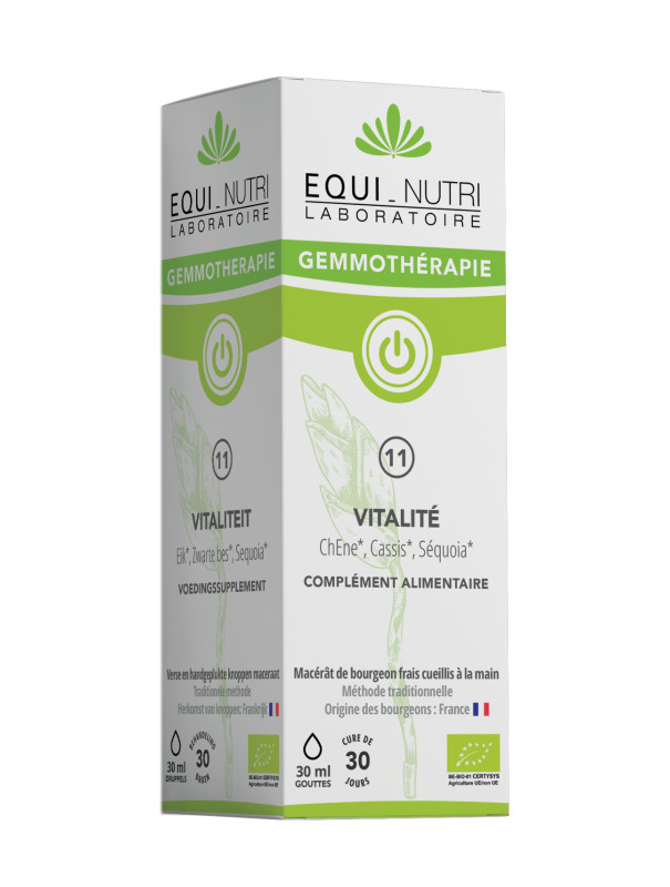 Bourgeons BIO - N°11 vitalité - 30 ml - EQUI-NUTRI