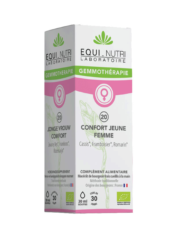 Bourgeons BIO - N°20 confort jeune femme - 30 ml - EQUI-NUTRI