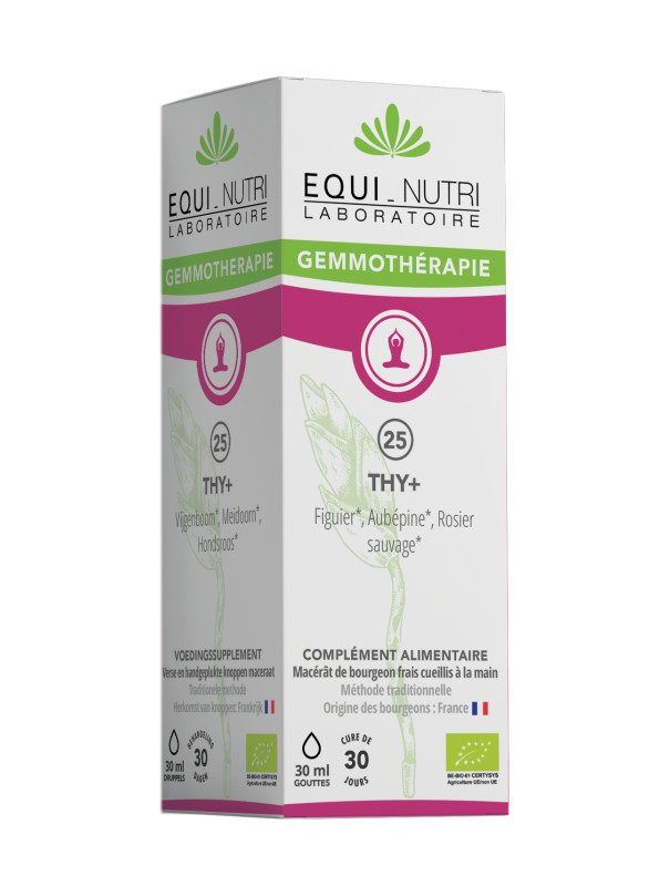 Bourgeons BIO - N°25 thy + - 30 ml - EQUI-NUTRI